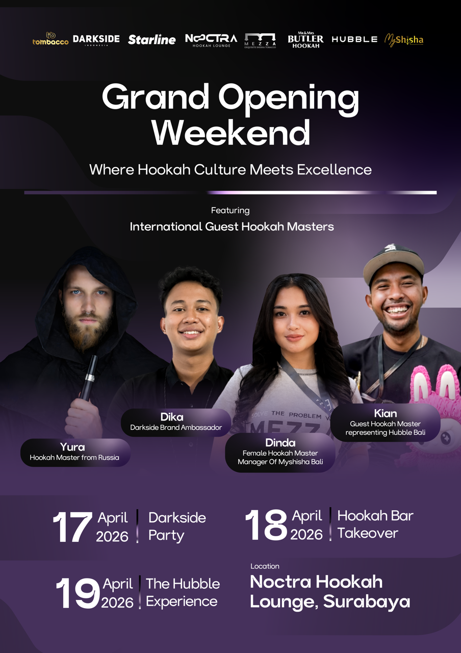 Banner acara Grand Opening Weekend